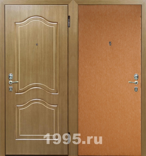 Металлические двери в коттедж