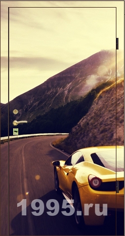 Стальная дверь с фотопечатью Стальная дверь с фотопечатью