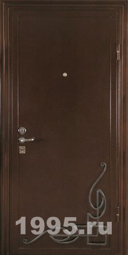 Входные двери с ковкой № 2 Входные двери с ковкой № 2