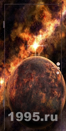 Квартирная дверь с фотопечатью № 20