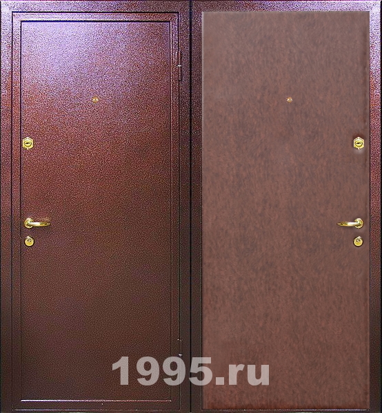 Двери с порошковым напылением и винилискожей Двери с порошковым напылением и винилискожей