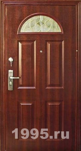 Входные двери с витражами