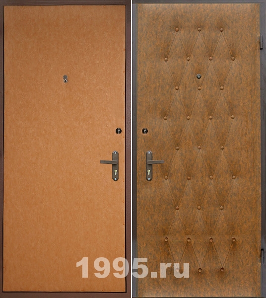 Стальные двери эконом № 35 Стальные двери эконом № 35