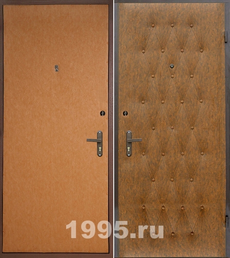 Стальные двери эконом № 35