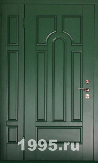 Двустворчатая дверь металлическая МДФ ПВХ Двустворчатая дверь металлическая МДФ ПВХ