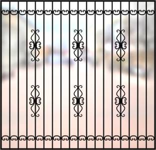 Сварная решетка на окно &laquo;Венеция&raquo;