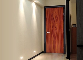 Ламинат на входных дверях