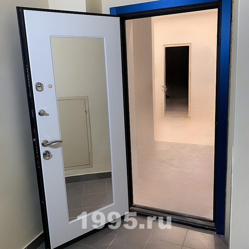 МДФ дверь с зеркалом