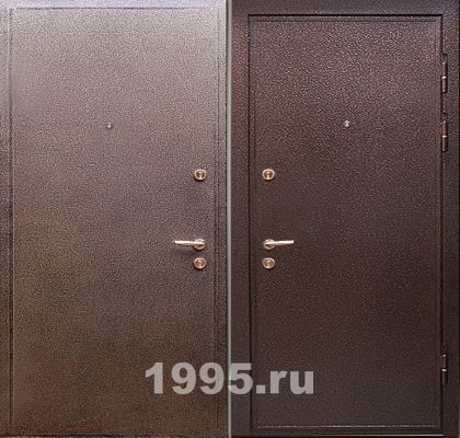 Недорогая уличная дверь с порошком Недорогая уличная дверь с порошком