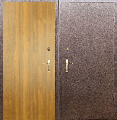 Антивандальные входные двери с порошком