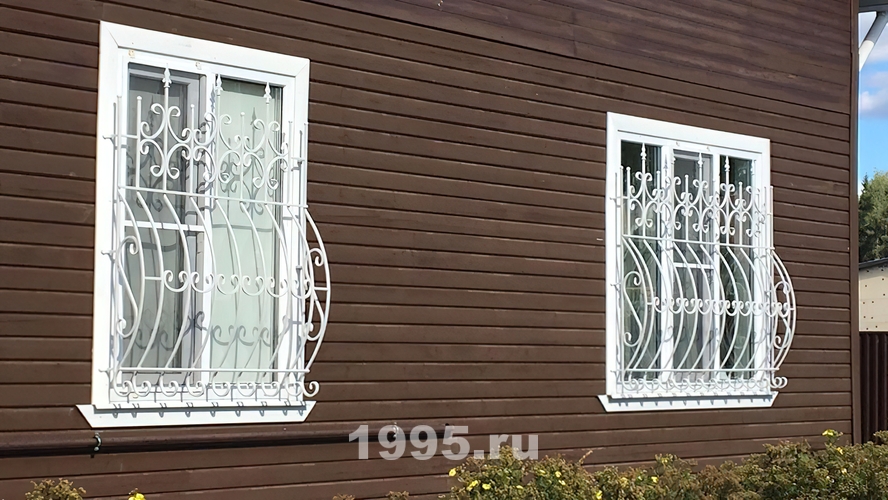 Оконные дутые решетки