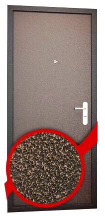 Двери с порошковым напылением Антивандальная дверь с порошковым покрытием