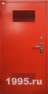 Технические двери с окном Технические двери с окном