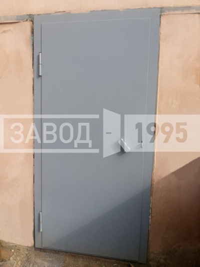 Примеры установок: монтаж технической двери в Подольске